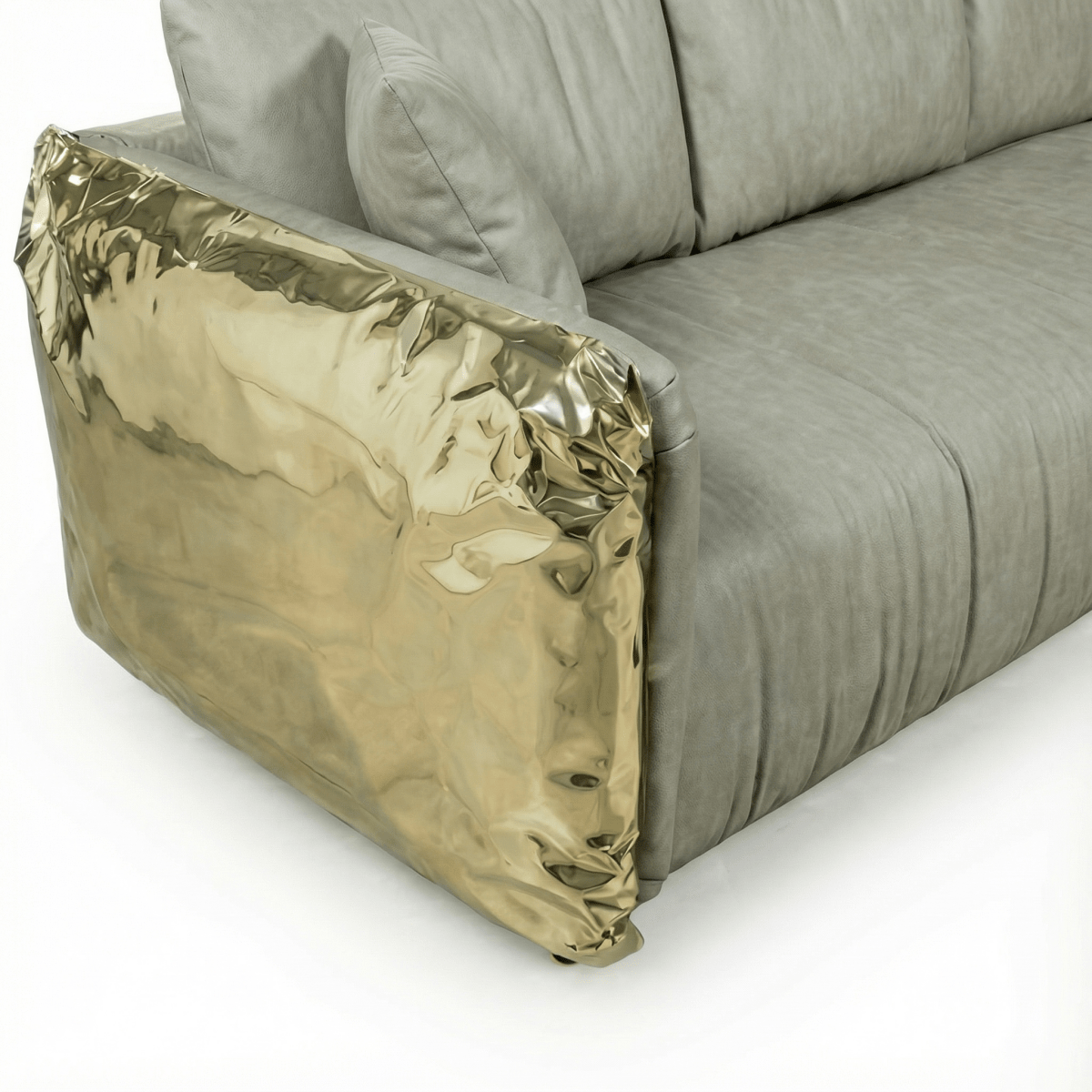 Crystal Gold Sofa - FURNIBLE.