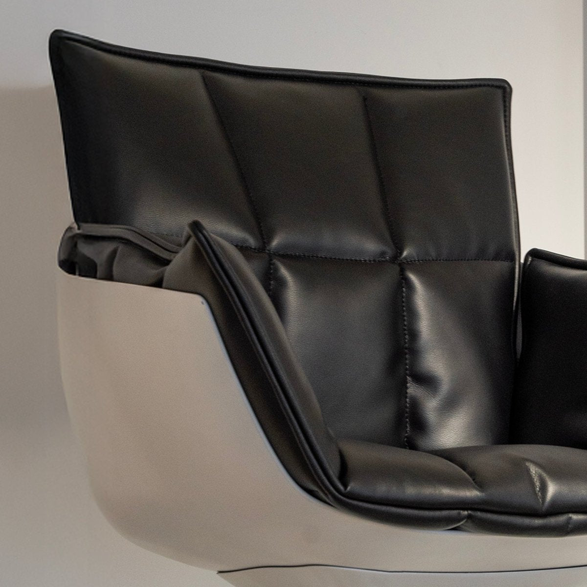 Cushioned Swivel Dining Chair - FURNIBLE.