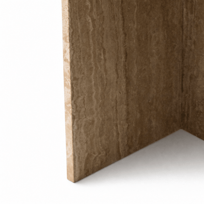 Cylindrical Stone Pedestal Table - FURNIBLE.