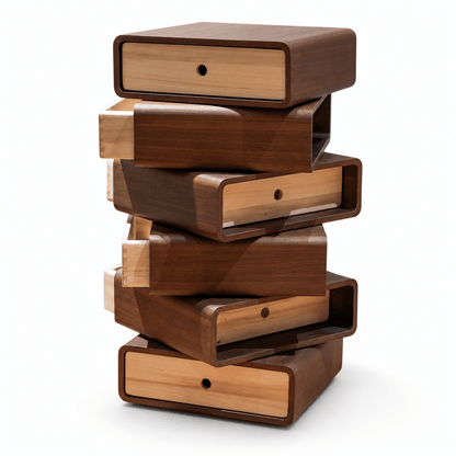 Echelon Tower Drawers - FURNIBLE.