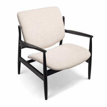 Élan Ivory Armchair - FURNIBLE.