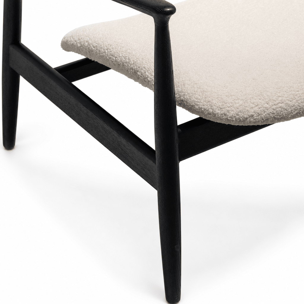 Élan Ivory Armchair - FURNIBLE.