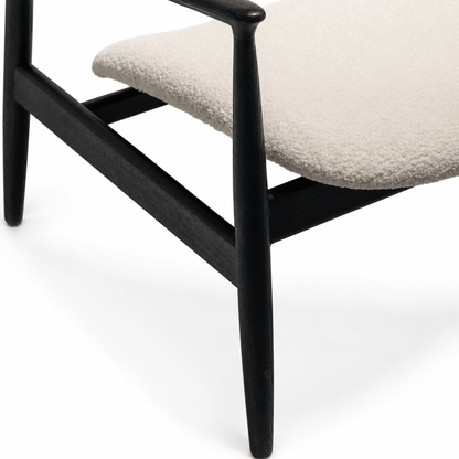 Élan Ivory Armchair - FURNIBLE.
