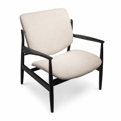Élan Ivory Armchair - FURNIBLE.