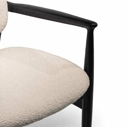 Élan Ivory Armchair - FURNIBLE.