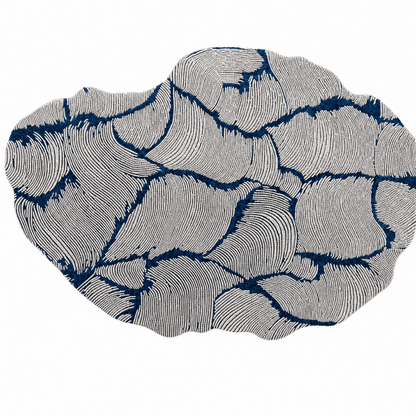 Fan Leaf Tufted Rug - FURNIBLE.
