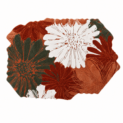 Garden Bloom Tufted Rug - FURNIBLE.