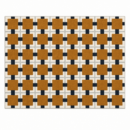 Geometric Grid Rug - FURNIBLE.