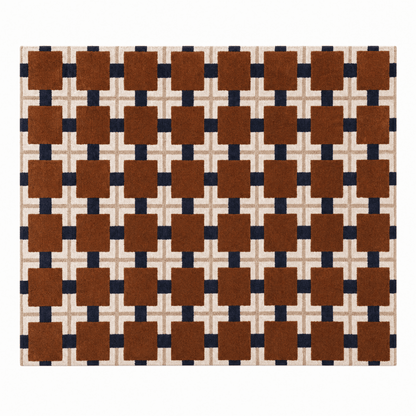 Geometric Grid Rug - FURNIBLE.
