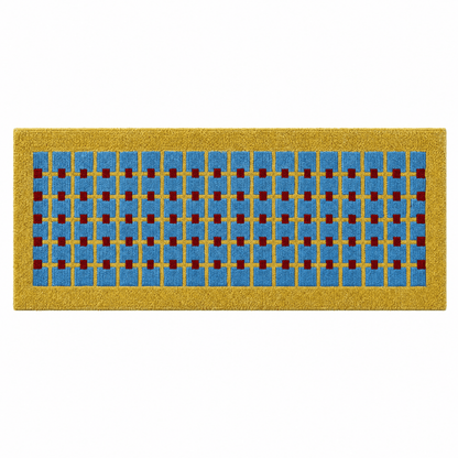 Grid Dot Runner Rug - FURNIBLE.
