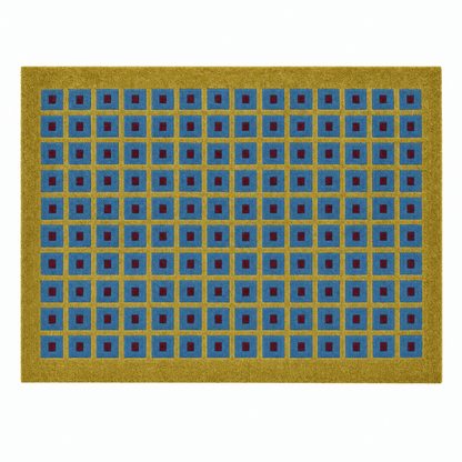 Grid Dot Tufted Rug - FURNIBLE.