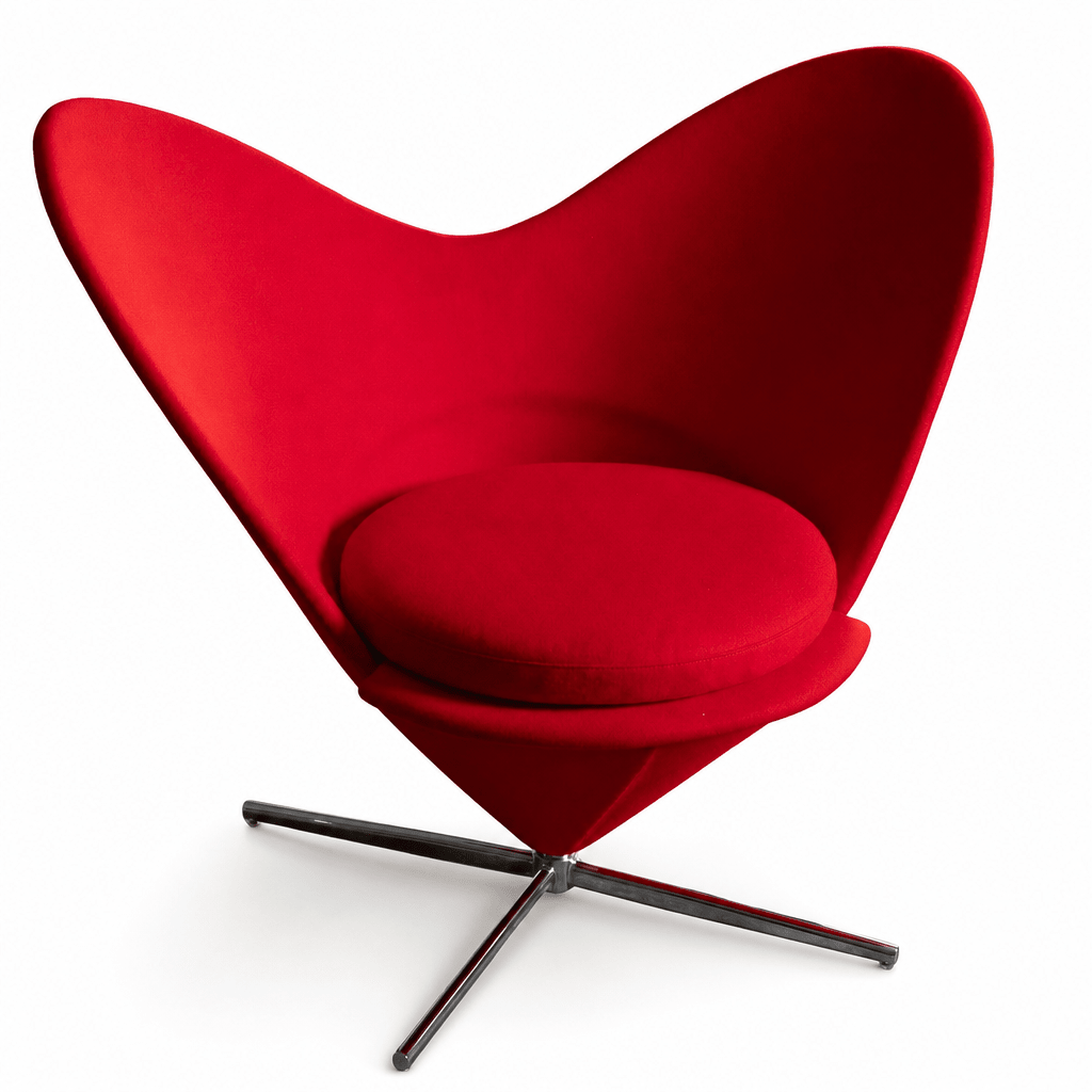 Heart Cone Accent Chair - FURNIBLE.