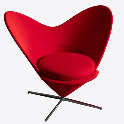 Heart Cone Accent Chair - FURNIBLE.