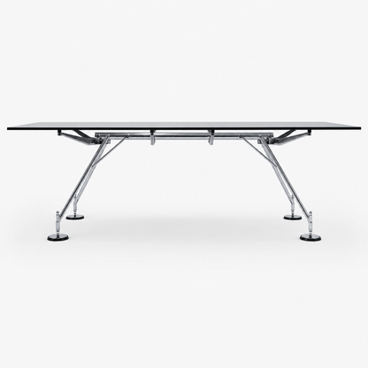 Helix Glass Dining Table - FURNIBLE.