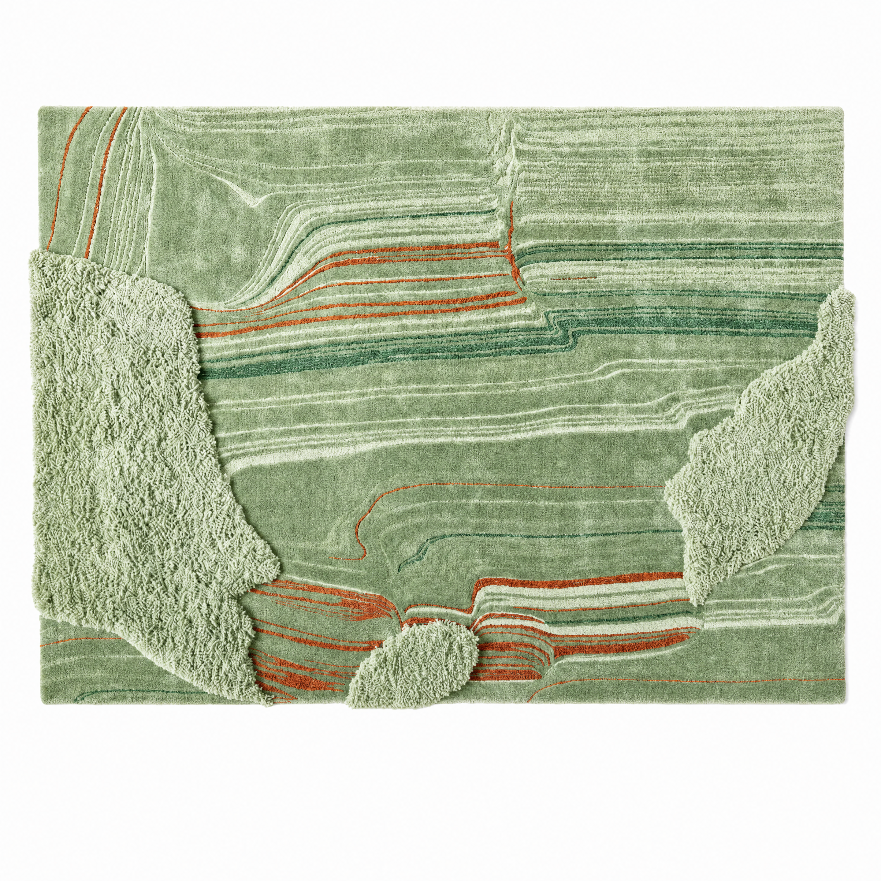 Terrain Contour Tufted Rug