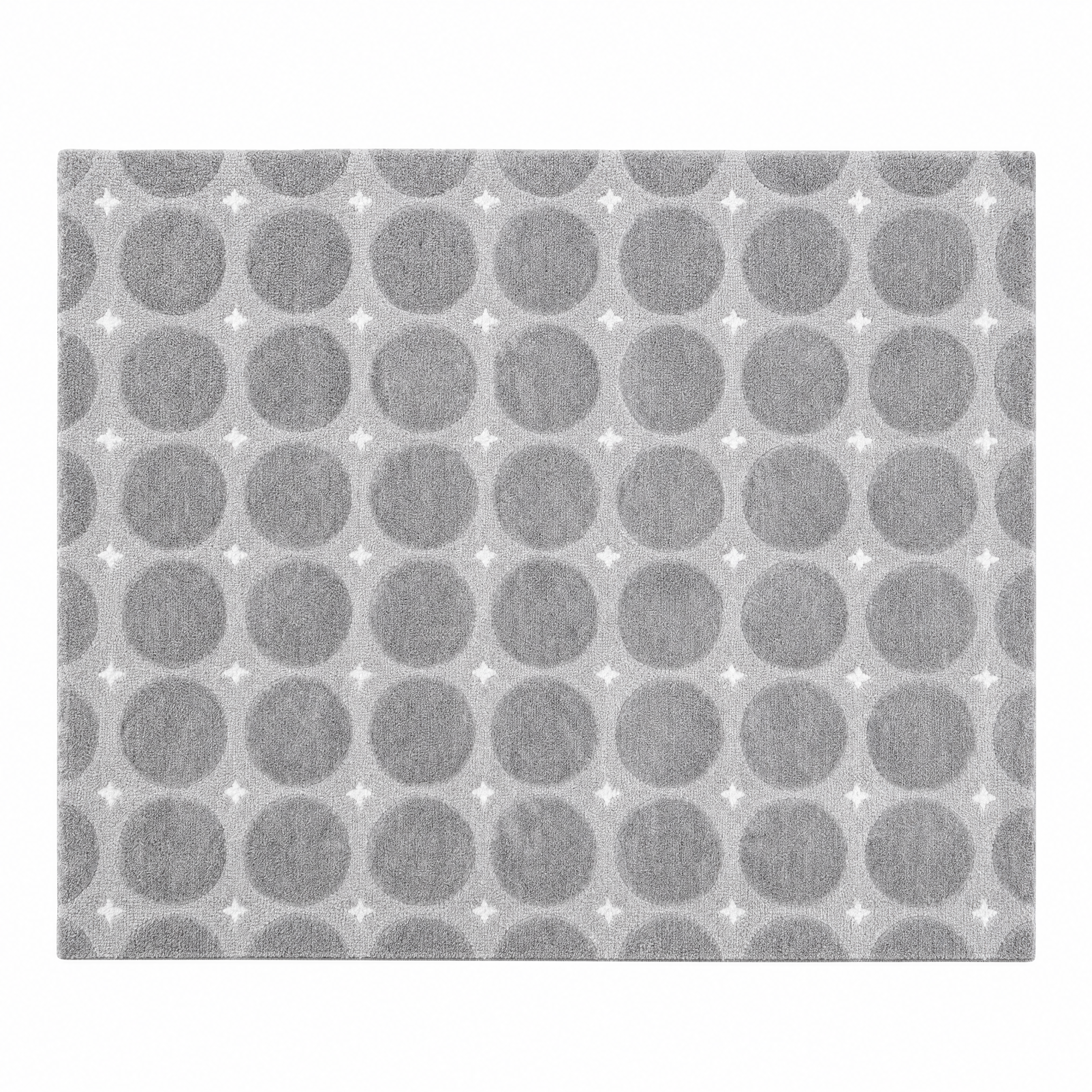Circle Star Tufted Rug