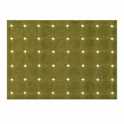 Circle Star Tufted Rug