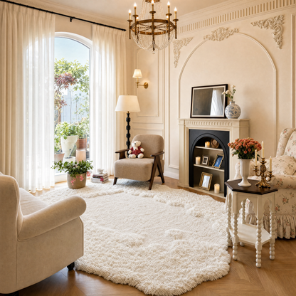Cloud Border Rug