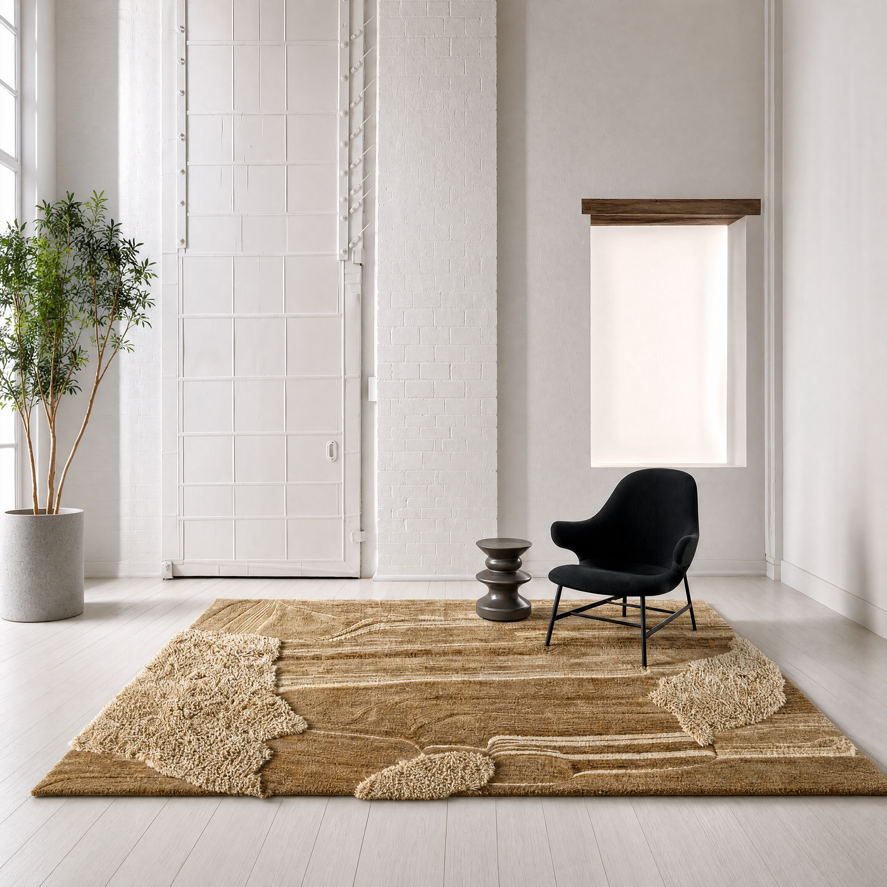 Terrain Contour Tufted Rug
