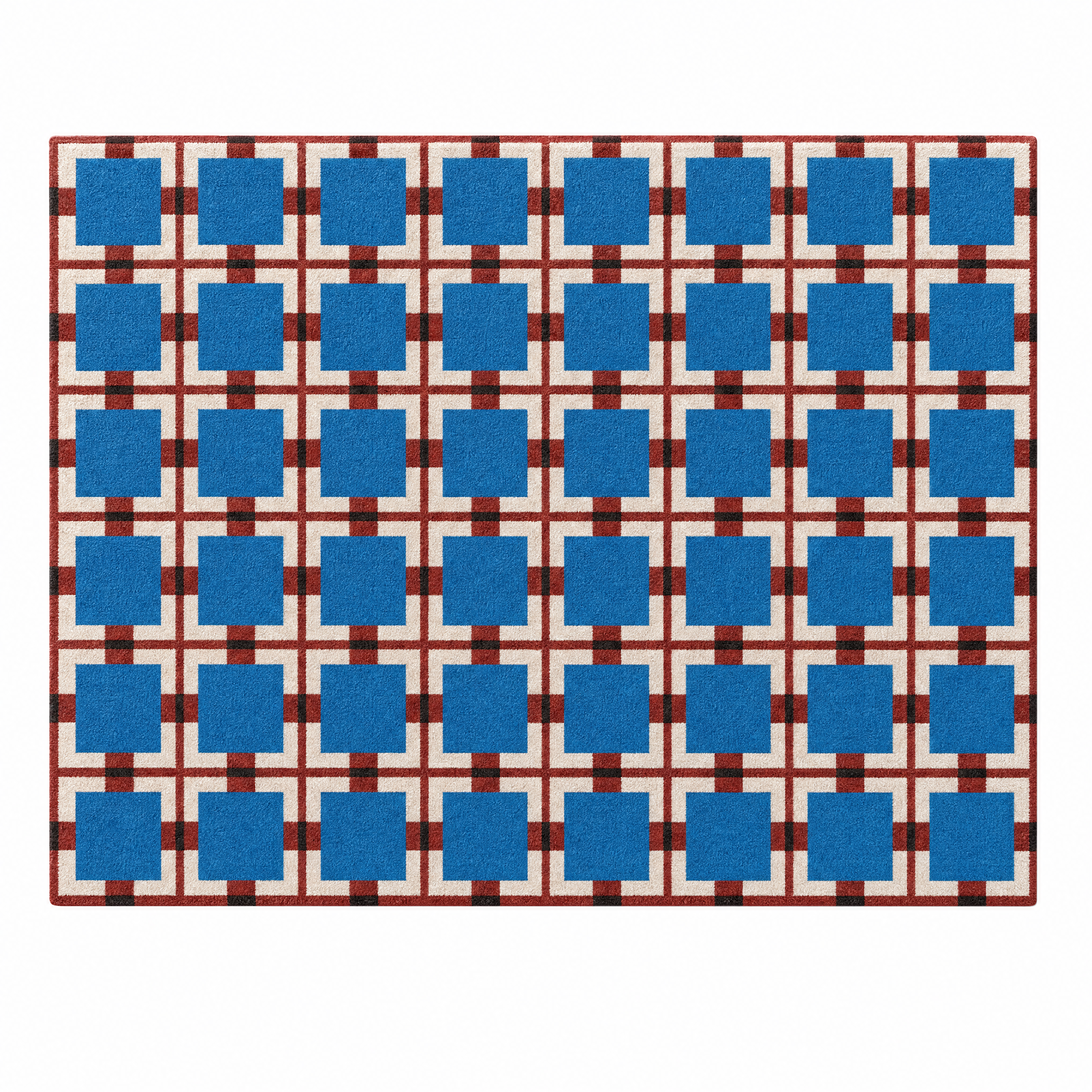 Geometric Grid Rug
