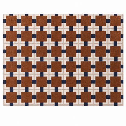 Geometric Grid Rug
