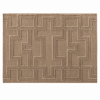 Art Deco Maze Tufted Rug