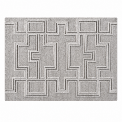 Art Deco Maze Tufted Rug