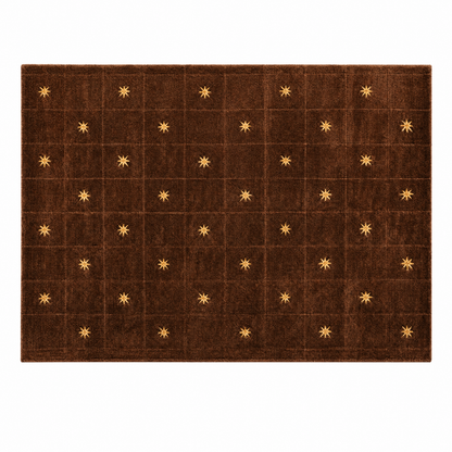 Star Grid Tufted Rug