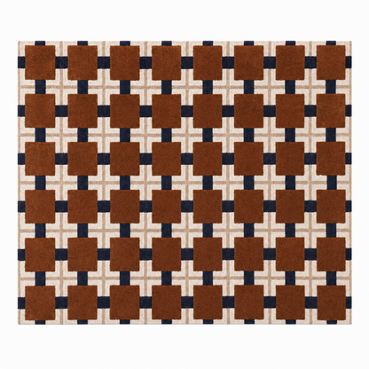 Geometric Grid Rug