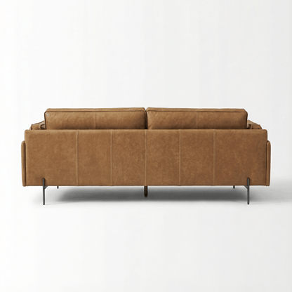 Hudson Leather Sofa - FURNIBLE.