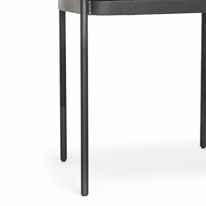 Industrial Frame Leather Chair - FURNIBLE.