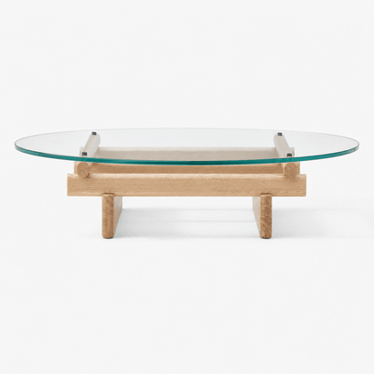Lattice Glass Coffee Table - FURNIBLE.