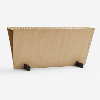 Lattice Oak Console - FURNIBLE.