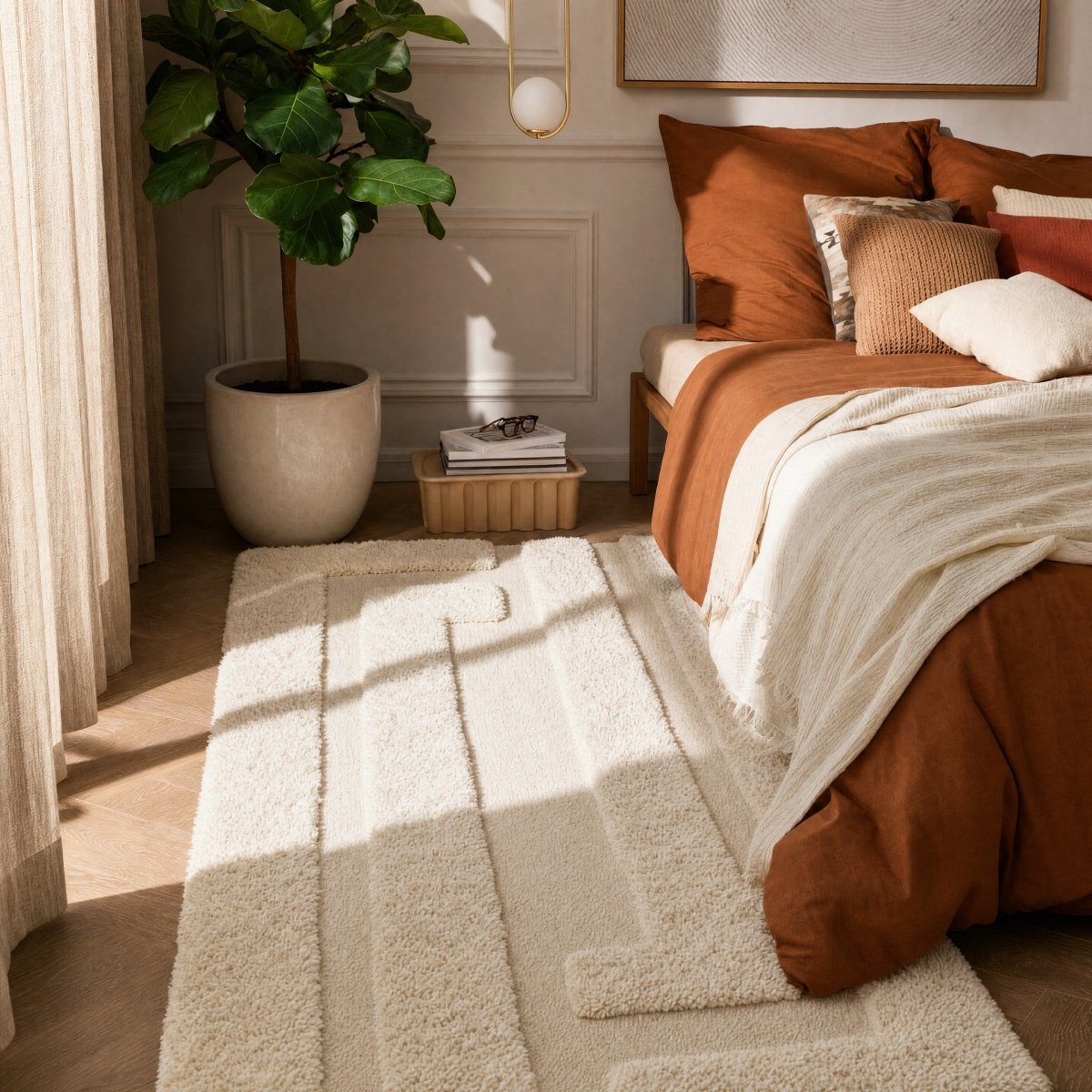 Linear Maze Runner Rug - FURNIBLE.