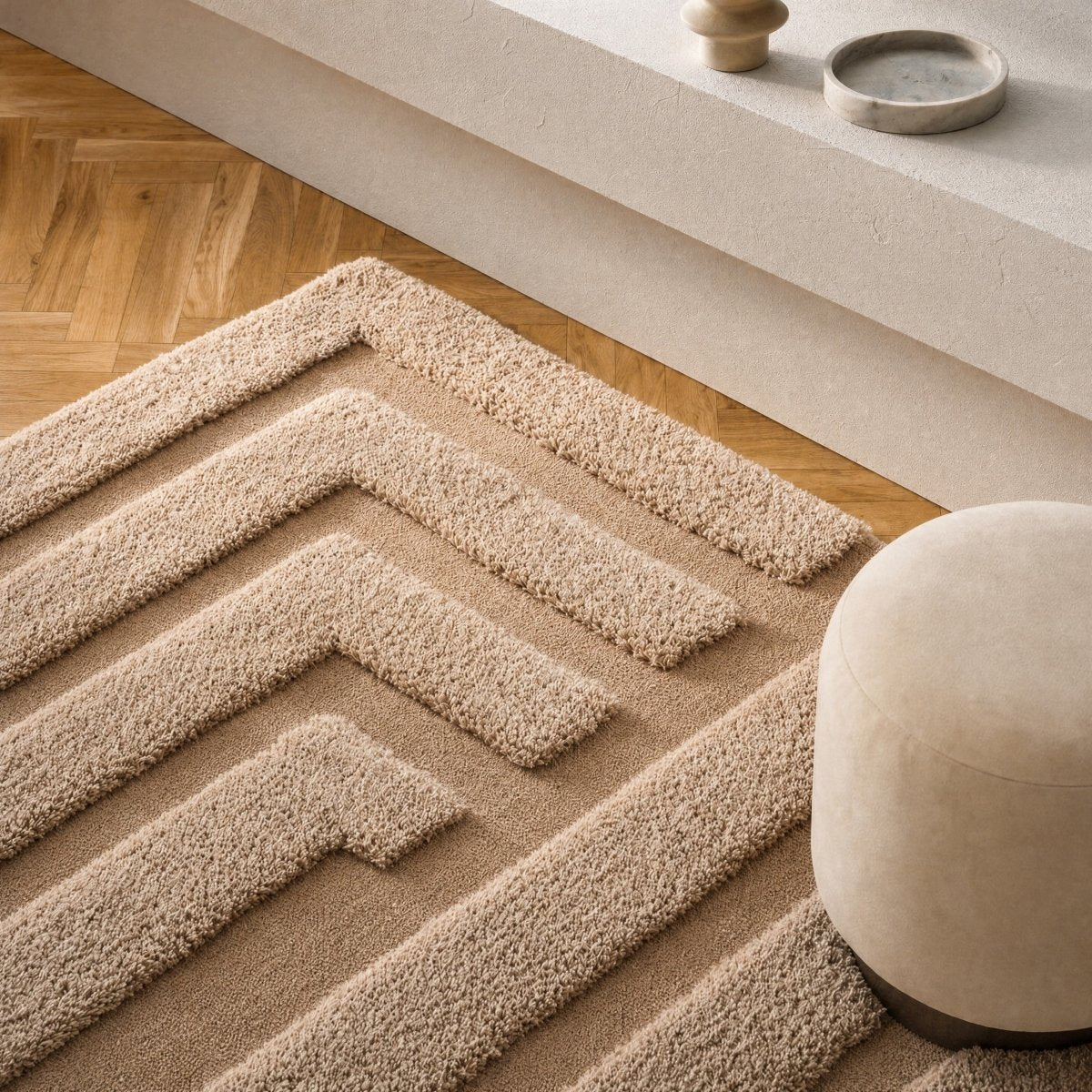 Linear Maze Runner Rug - FURNIBLE.