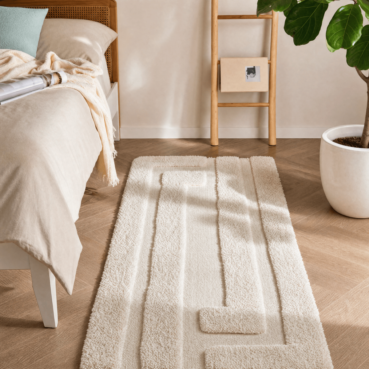 Linear Maze Runner Rug - FURNIBLE.