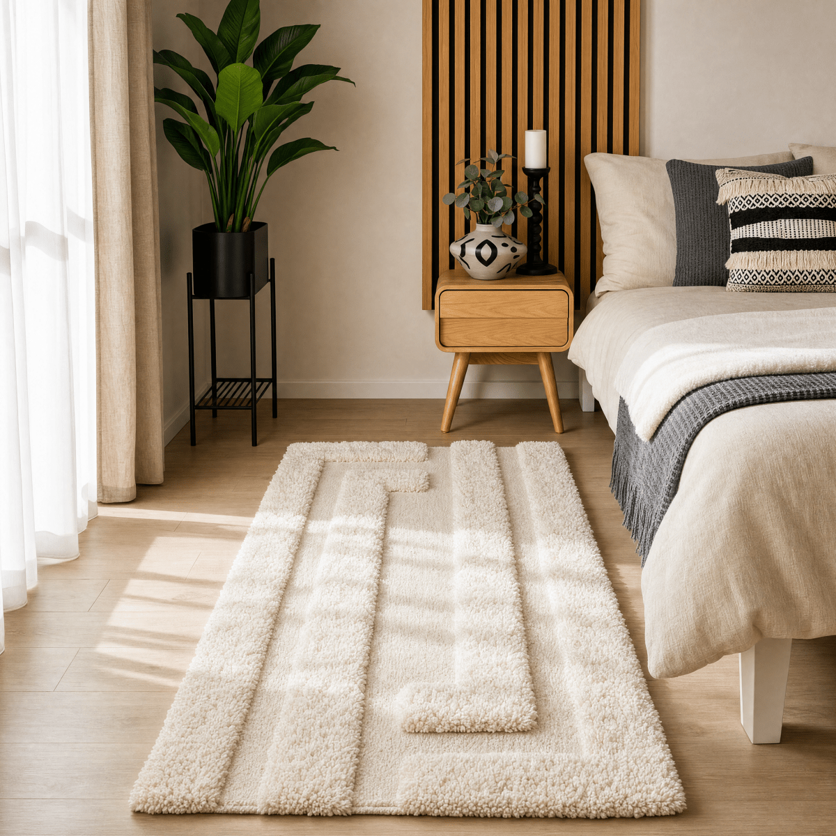 Linear Maze Runner Rug - FURNIBLE.