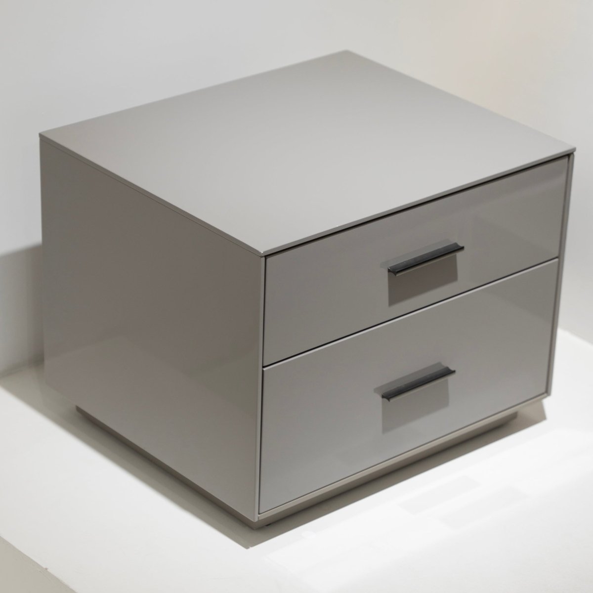 Minimalist Two - Drawer Nightstand - FURNIBLE.