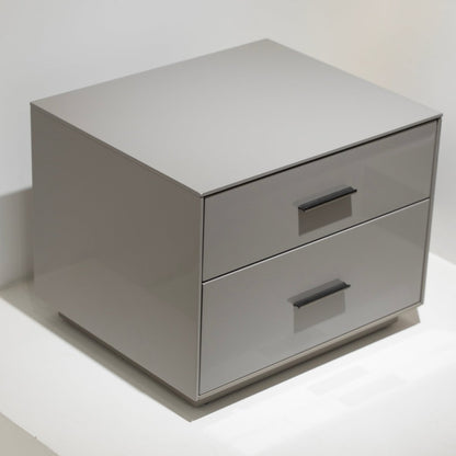 Minimalist Two - Drawer Nightstand - FURNIBLE.
