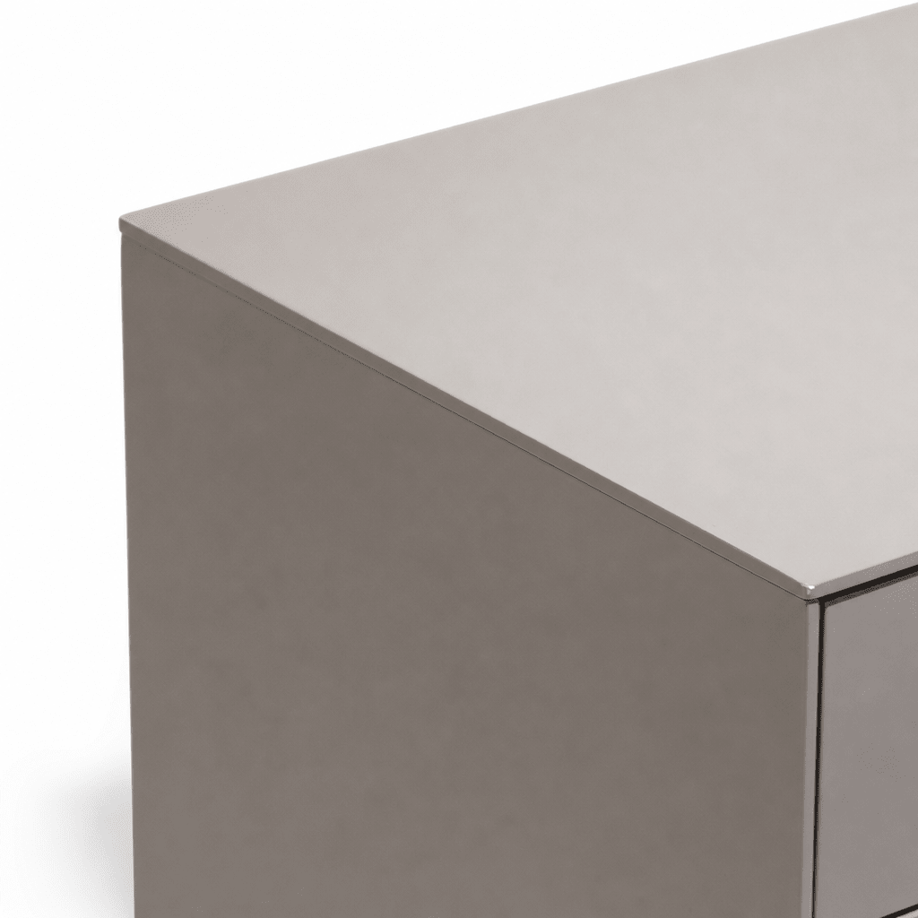 Minimalist Two-Drawer Nightstand - FURNIBLE.