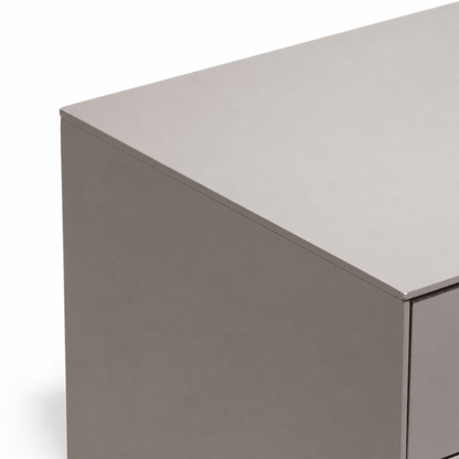 Minimalist Two-Drawer Nightstand - FURNIBLE.