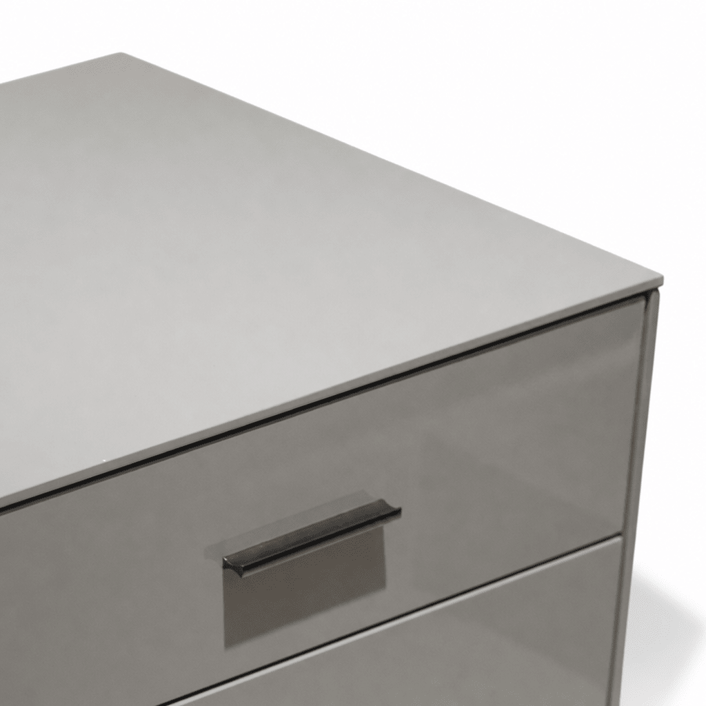 Minimalist Two-Drawer Nightstand - FURNIBLE.