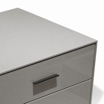Minimalist Two-Drawer Nightstand - FURNIBLE.