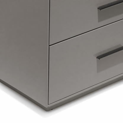 Minimalist Two-Drawer Nightstand - FURNIBLE.