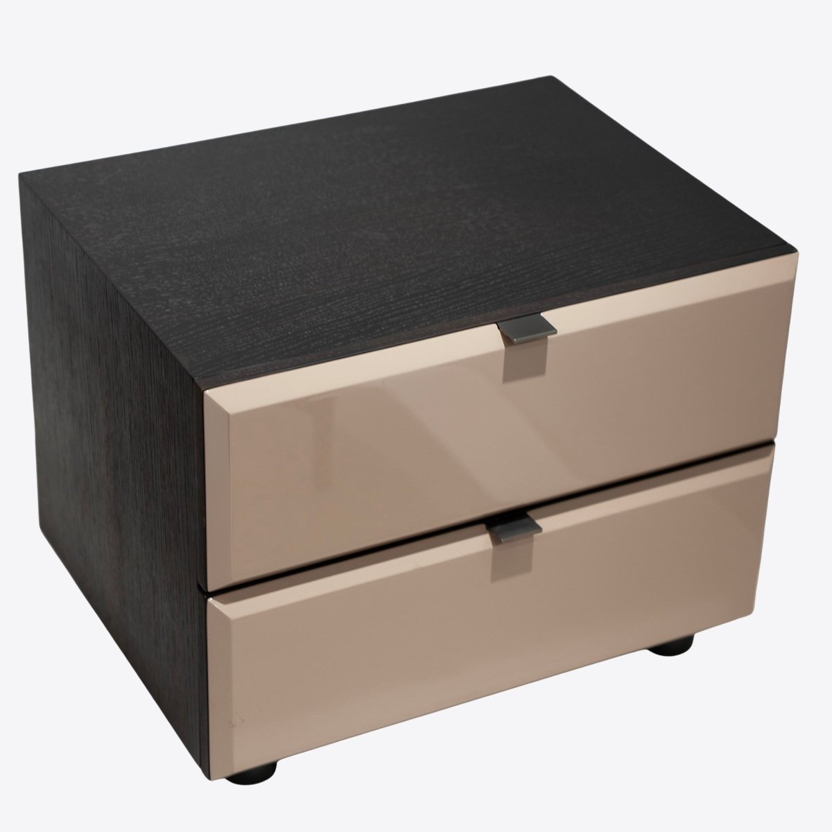 Modern Two - Tone Nightstand - FURNIBLE.