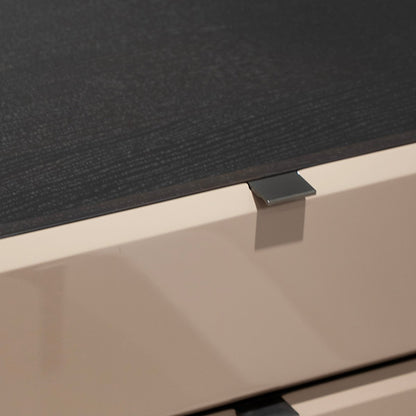 Modern Two - Tone Nightstand - FURNIBLE.