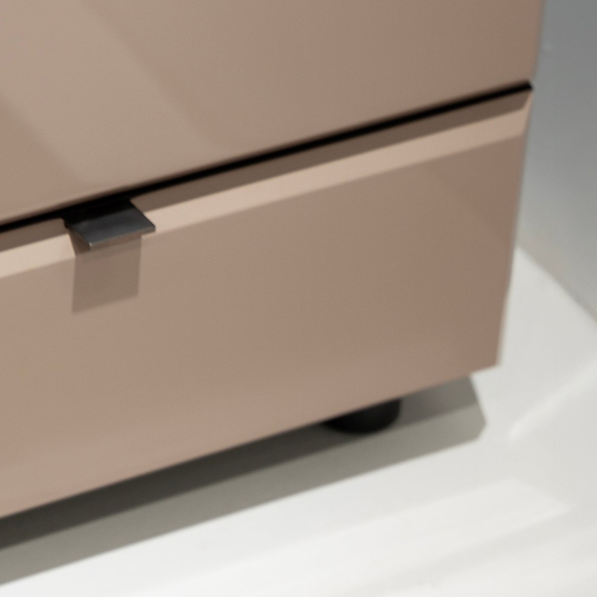 Modern Two - Tone Nightstand - FURNIBLE.