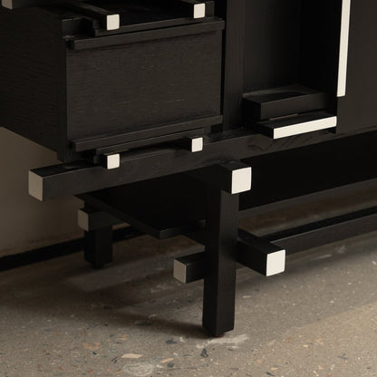 Obsidian Framework Credenza - FURNIBLE.