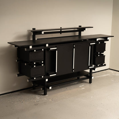 Obsidian Framework Credenza - FURNIBLE.