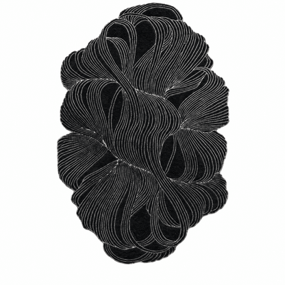 Petal Linework Rug - FURNIBLE.